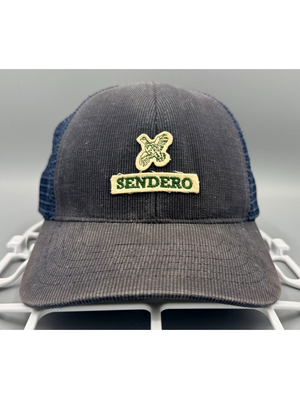 Sendero Provisions Co. Blu/Grn Pheasant Patch SnapBack Cap | Adjustable Hat OS